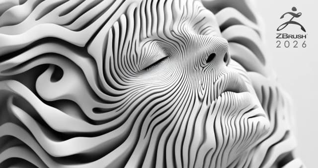 Изображение к новости Обзор ZBrush 2026: возможности для игр, кино и визуализации